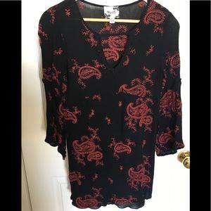 Beautiful Embroidered Tunic Top